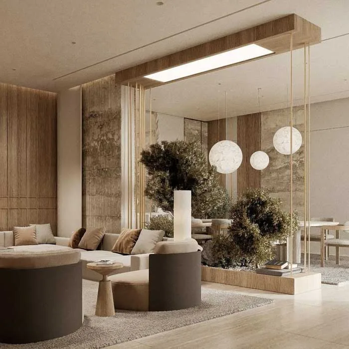 پارتیشن مدرن شیشه‌ای