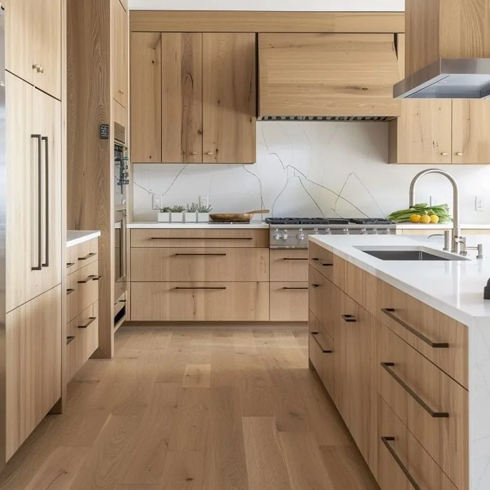 کابینت‌های چوب بلوط (Oak)