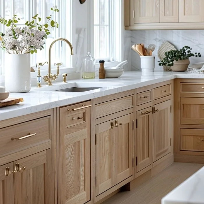 کابینت‌های چوب بلوط (Oak)